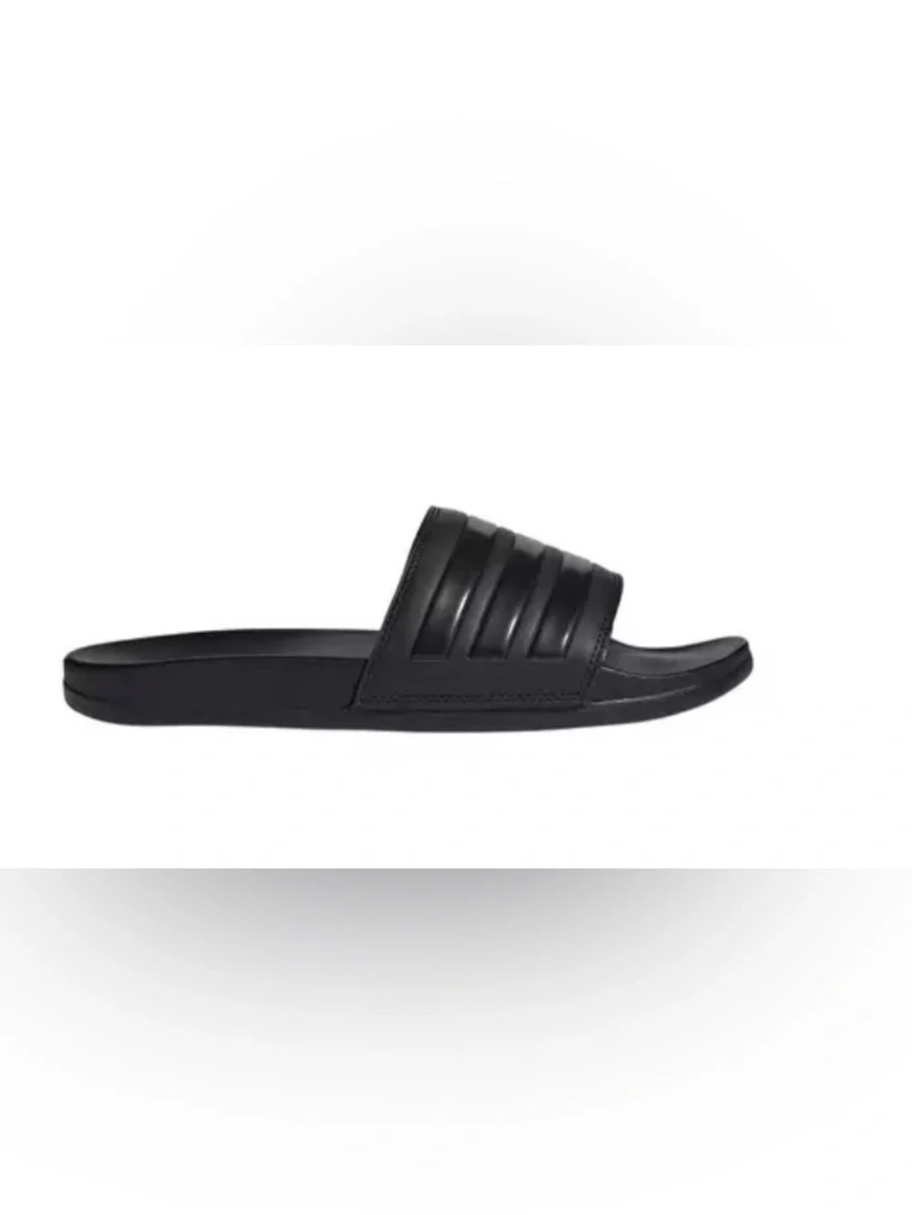 adidas Adilette Comfort Slide Sandals Black 11